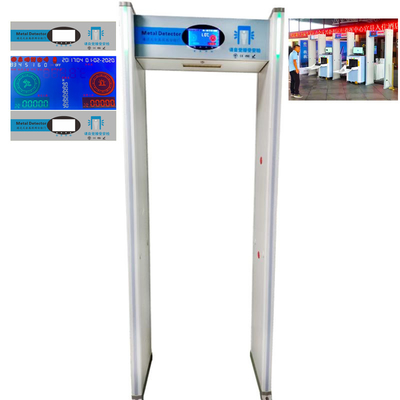 Doorframe Thermal Imaging Metal Detector With Sound And Light Alarm
