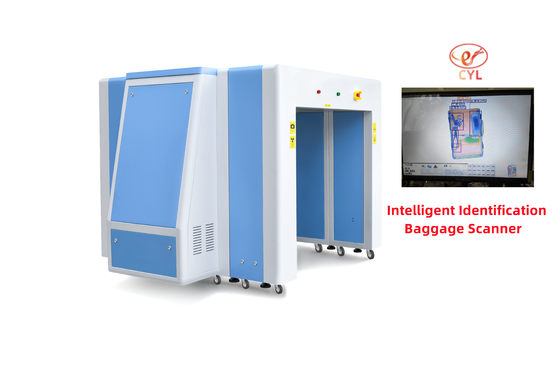 160KV X Ray Airport Baggage Scanner Machine Intelligent Identification